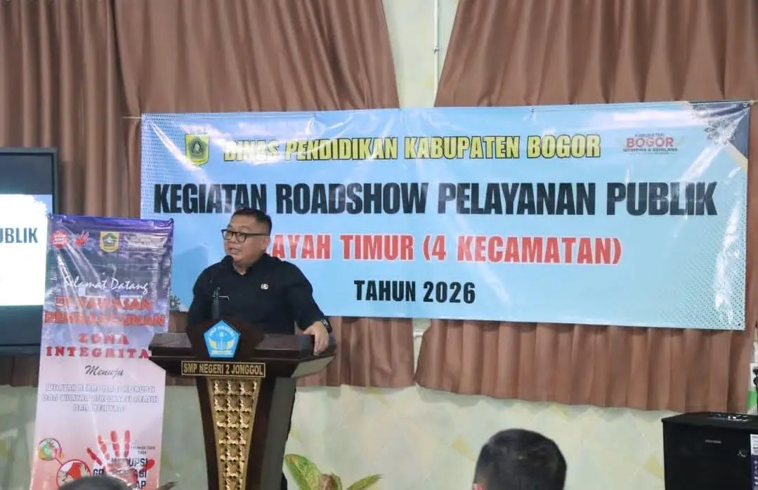 Disdik Kabupaten Bogor Gelar Roadshow Pelayanan Publik di Jonggol, Permudah Layanan Guru dan Tendik