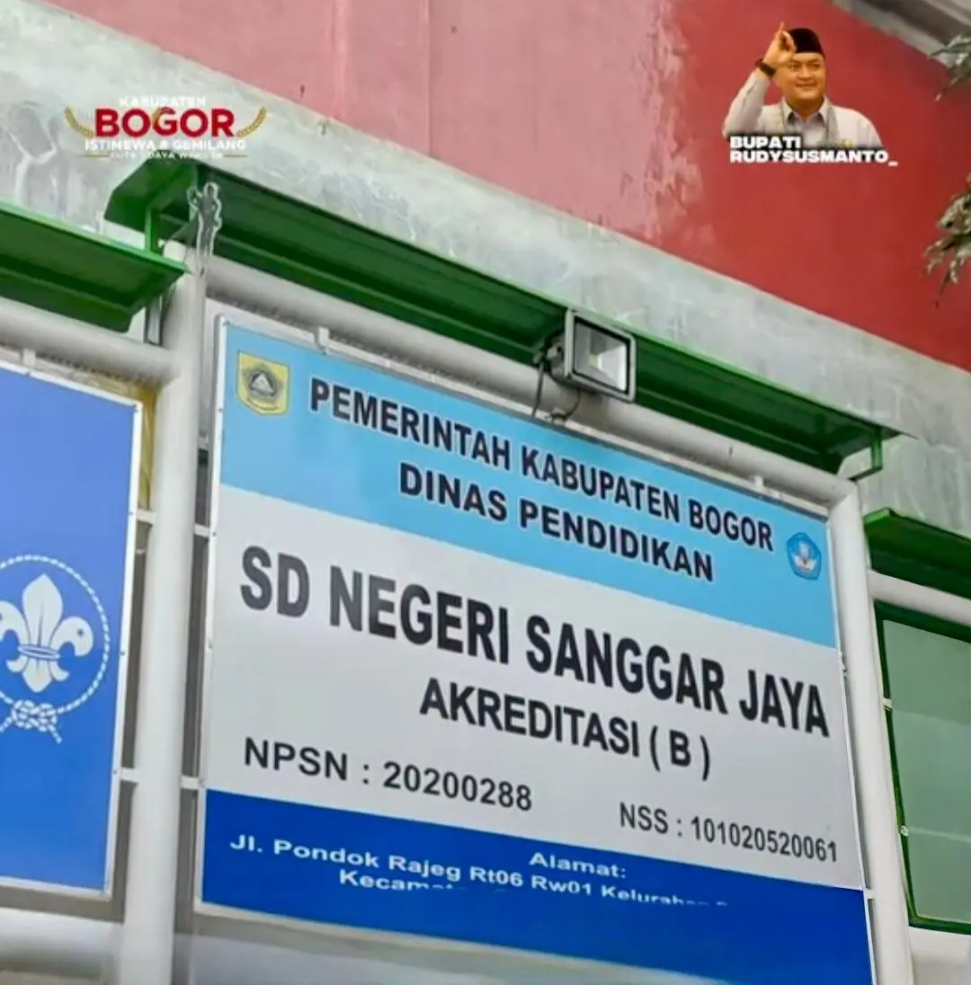 Sentuhan Pemkab Bogor, SDN Sanggar Jaya Kini Miliki Ruang Belajar Lebih Nyaman