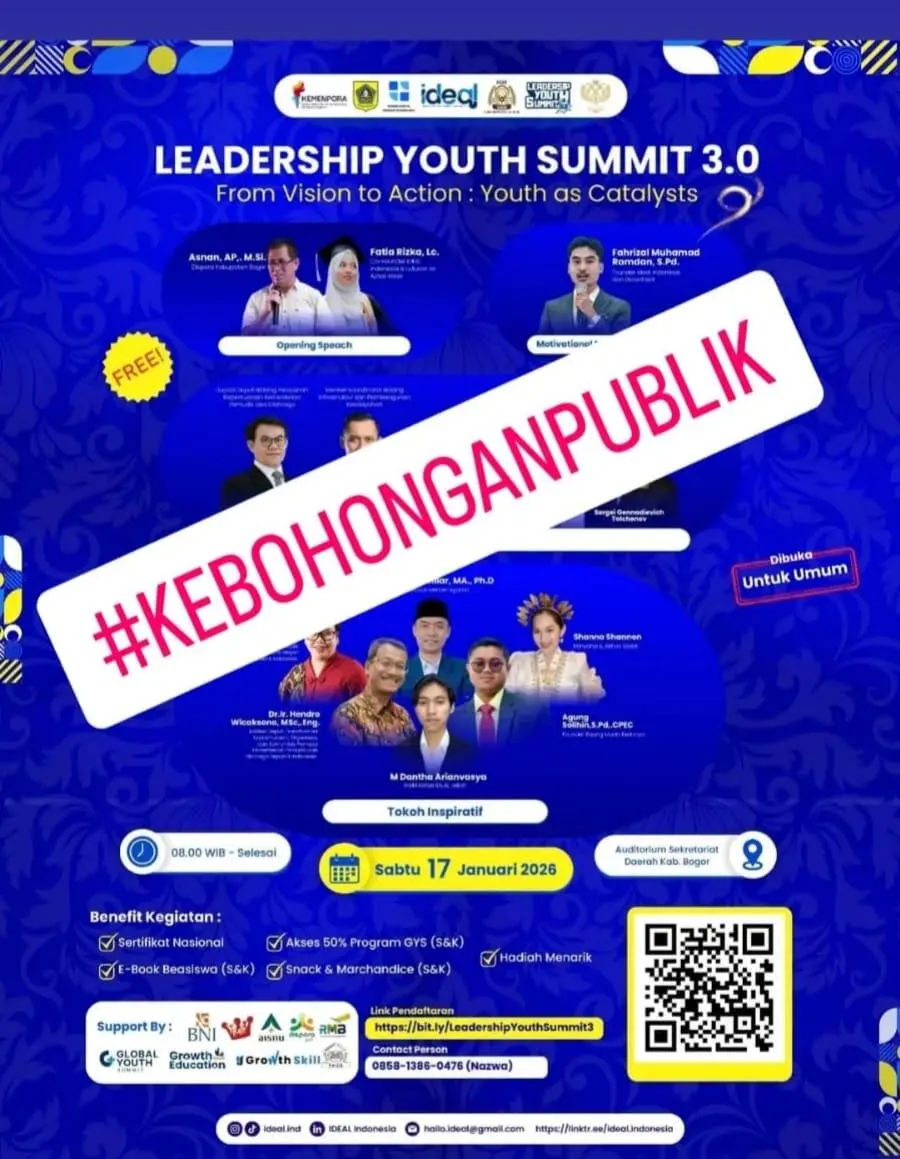 Diduga Jual Janji, Seminar Leadership 3.0 di Bogor Tuai Kekecewaan Massal