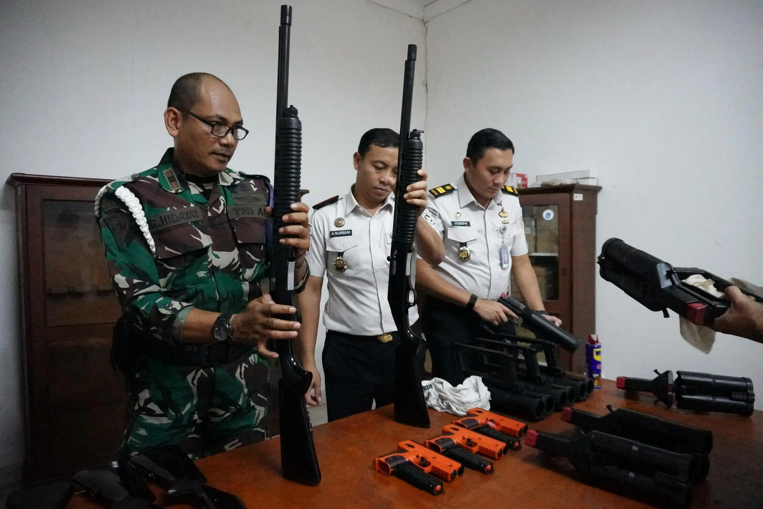 Rutan Kelas I Depok Perkuat Pengamanan lewat Perawatan Rutin Senjata Api