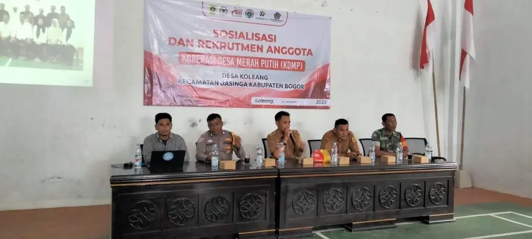 Koperasi Desa Merah Putih Koleang Gelar Sosialisasi dan Rekrut Anggota Baru