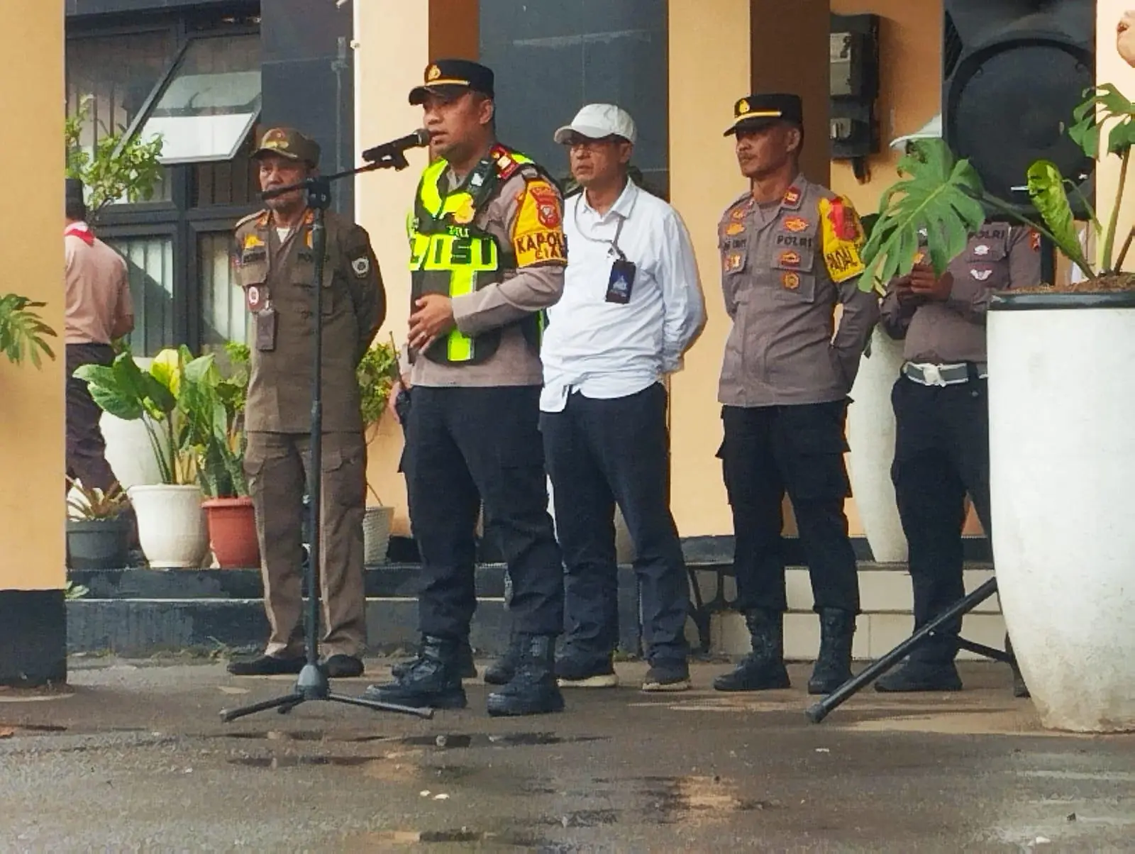 Forkopimcam Ciawi Gelar Apel Siaga Jelang Tahun Baru 2026