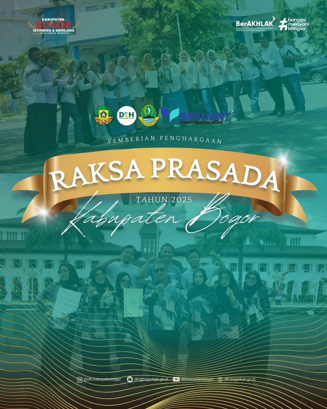 Istimewa! 10 Sekolah di Kabupaten Bogor Raih Penghargaan Raksa Prasada Provinsi Jawa Barat