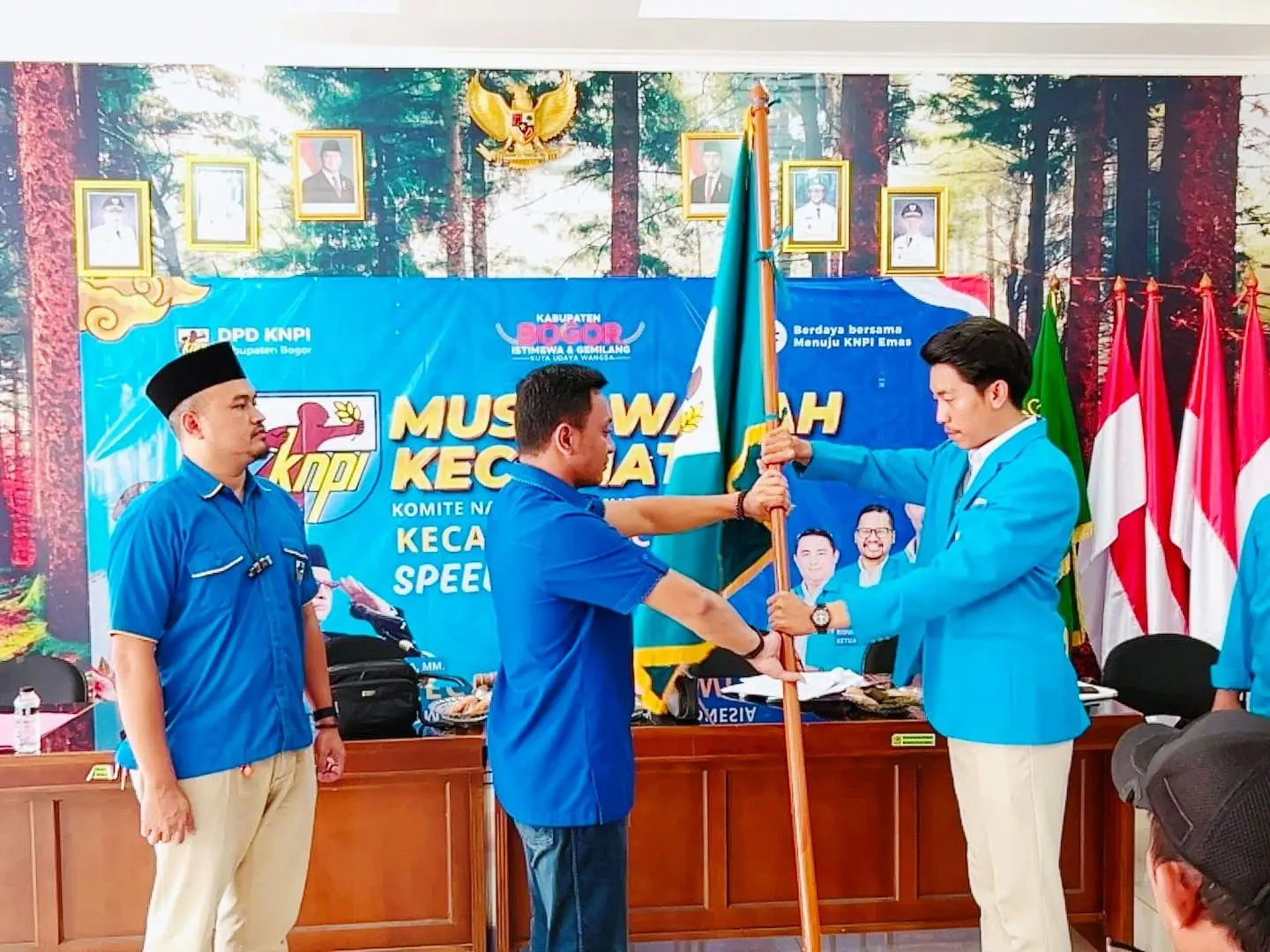 Didukung 35 OKP, M. Yusril Resmi Pimpin PK KNPI Ciawi