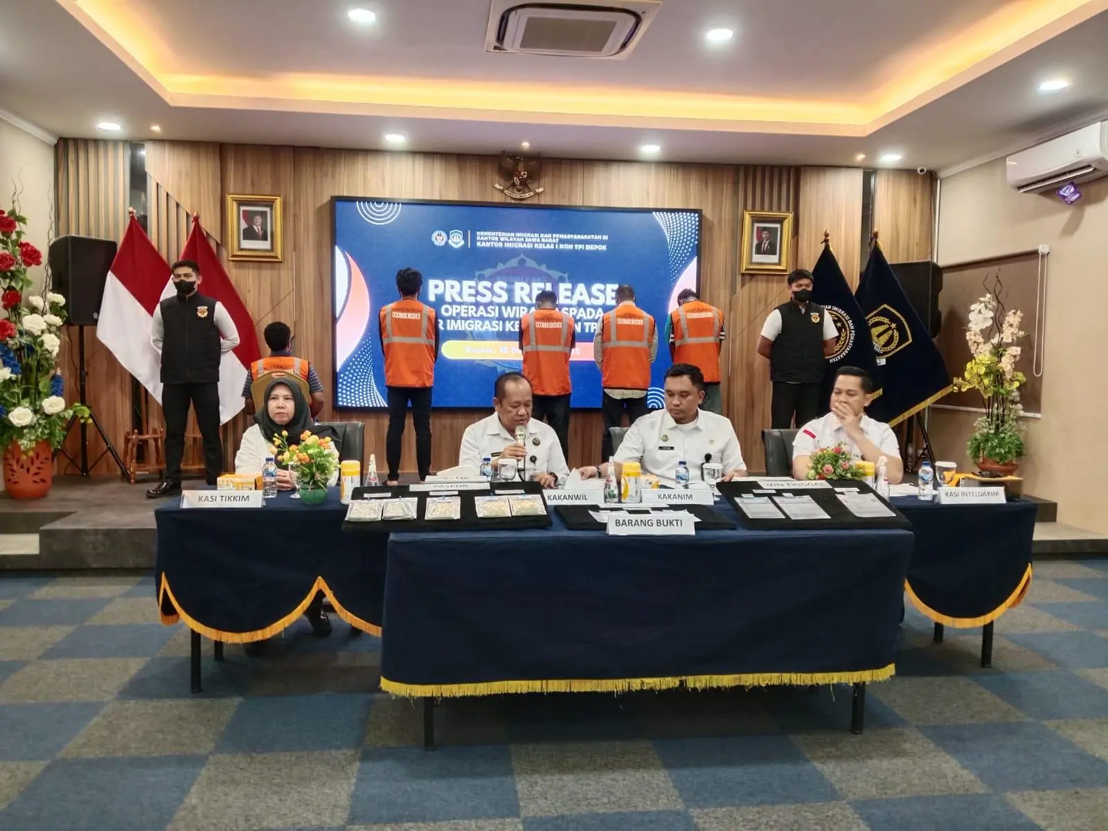 Operasi Wirawaspada Imigrasi Depok Perketat Pengawasan WNA Libatkan Teknologi dan Warga