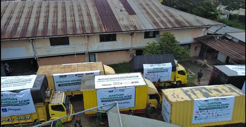ASAR Humanity Salurkan Bantuan Besar-besaran ke Aceh, Dua Posko Distribusi Disiapkan