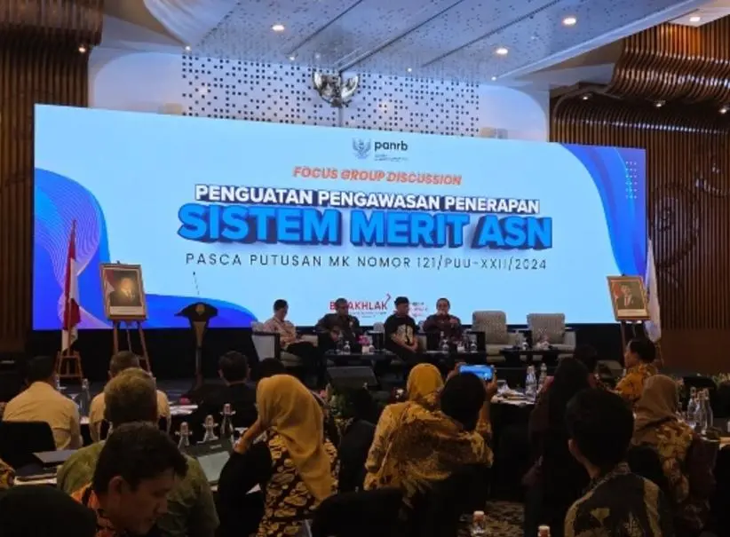 BKPSDM Kabupaten Bogor Hadiri FGD Penguatan Pengawasan Sistem Merit ASN Pasca Putusan MK 121/PUU-XXII/2024