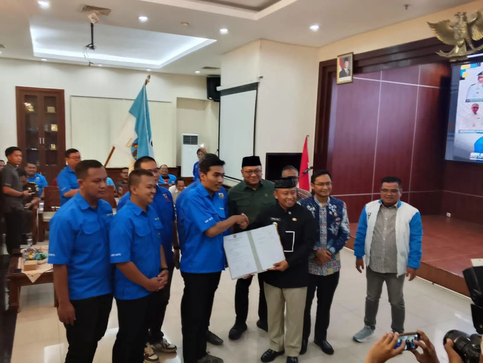 Tommy Wibawa Mukti Dilantik, KNPI Depok Siap Jadi Mitra Strategis Pemerintah