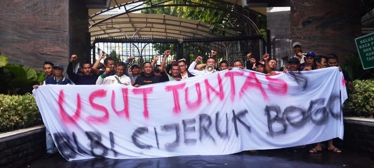 Petani Bogor Geruduk Kejagung, Tuntut Usut Tuntas Kasus BLBI di Gunung Salak