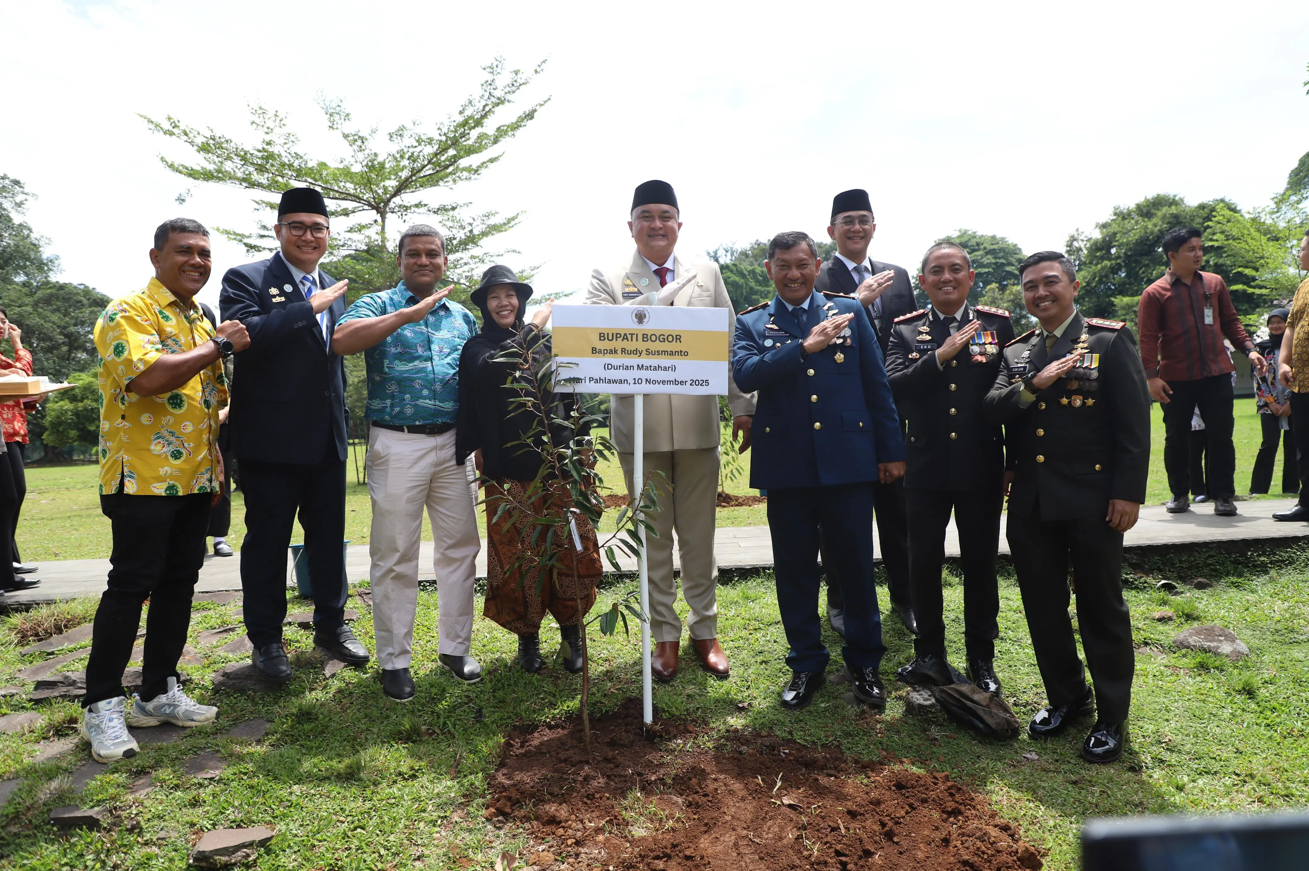 Hari Pahlawan di Bogor: Sentuhan Hijau dari Istana untuk Masa Depan