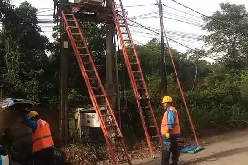 Aksi Pencurian Kabel Listrik Rugikan Warga Sukamulya, PLN Bergerak Cepat Perbaiki Jaringan