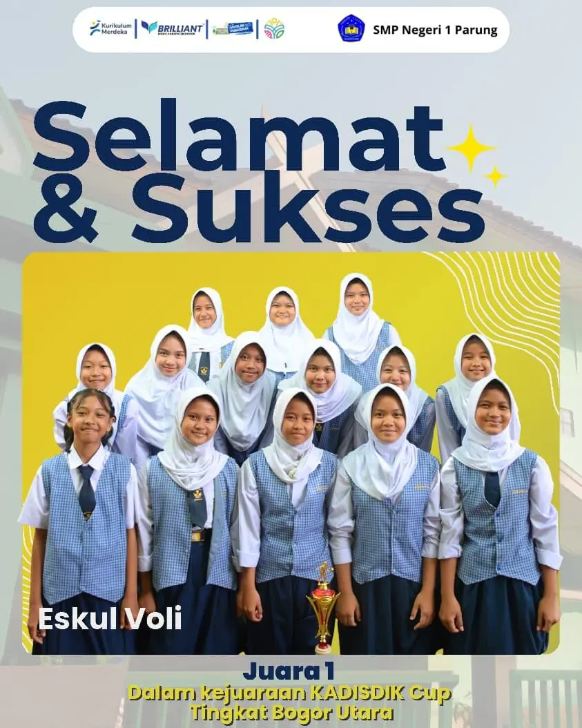Hebat! SMP Negeri 1 Parung Dominasi Kejuaraan Wilayah dan Nasional Tahun 2025