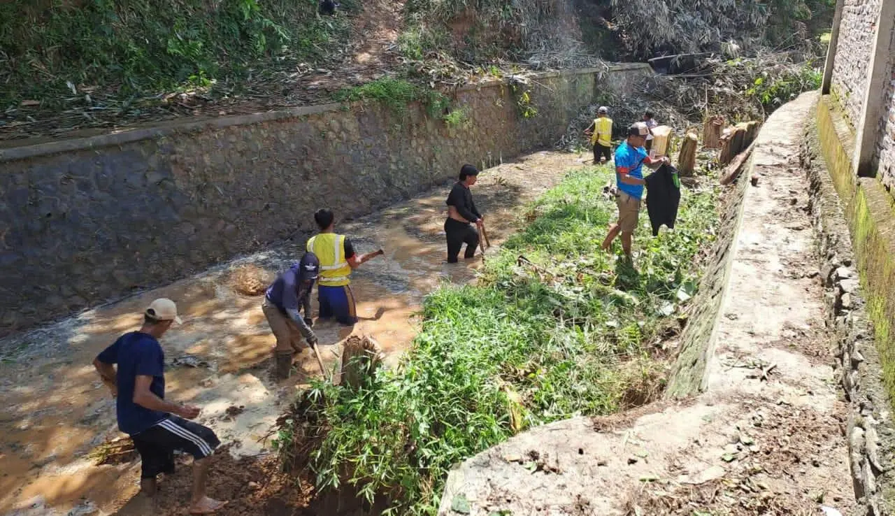 Irigasi Lancar, Petani Curug Sumringah Jelang Musim Tanam