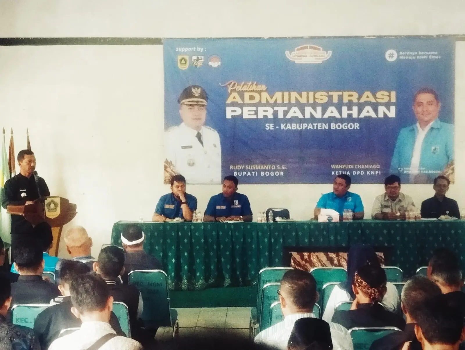 KNPI Bogor Bekali Perangkat Desa dengan Jurus Jitu Administrasi Pertanahan