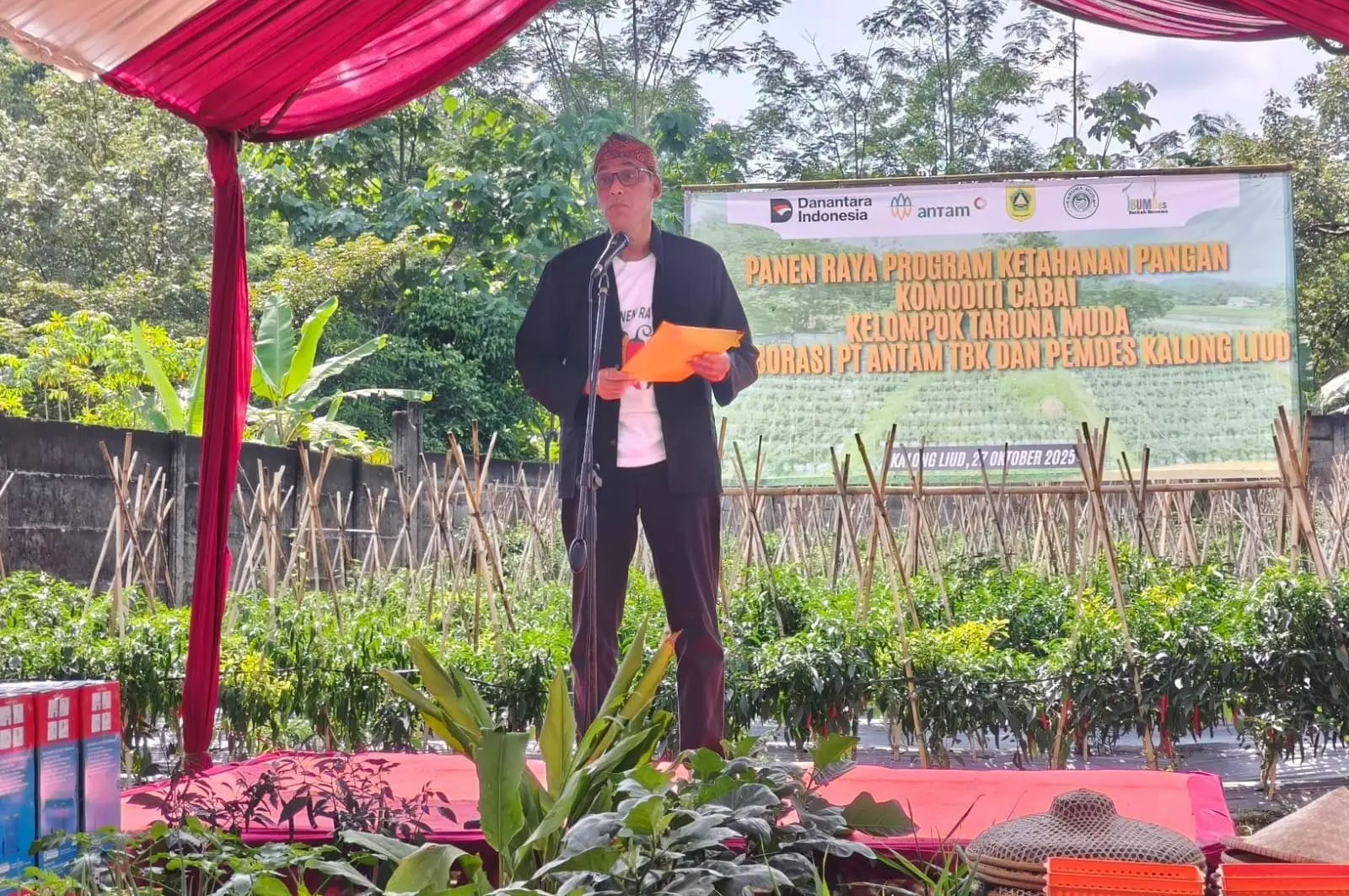 Direktur Utama PT Antam Dukung Ketahanan Pangan Lewat Program 'Garitan' di Bogor