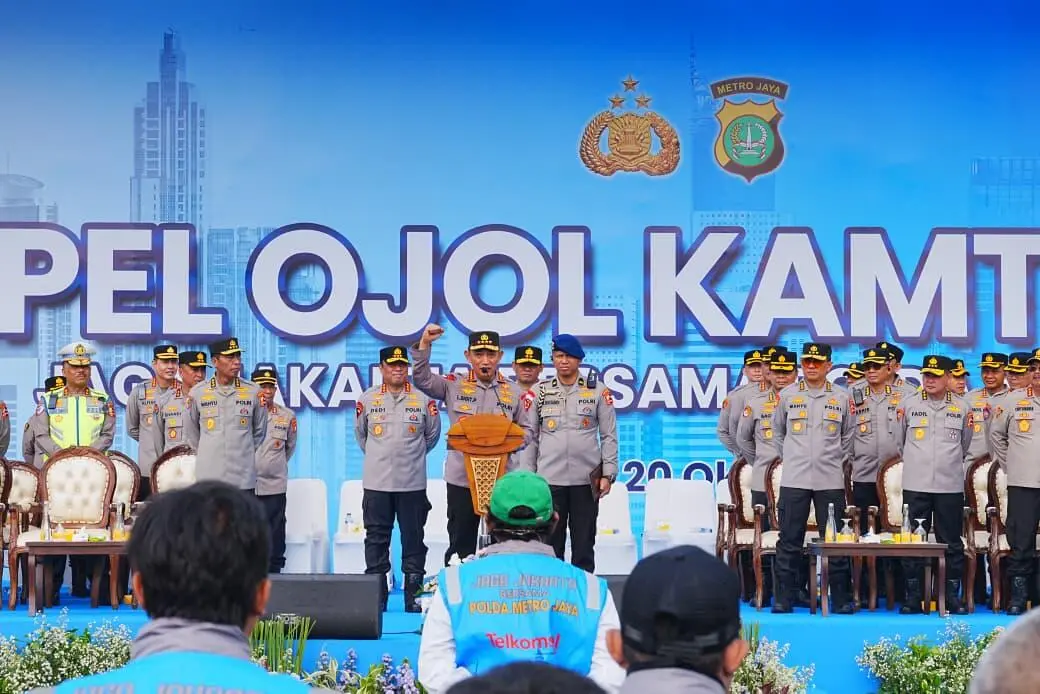 Kapolri Gandeng Ojol Jaga Jakarta: Sinergi Ciptakan Kamtibmas Kondusif