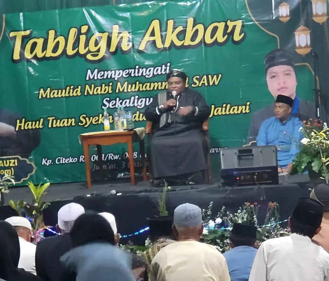 CV Raudah Mandiri Peringati Maulid Nabi dan Haul Syekh Abdul Qadir Jailani Lewat Tabligh Akbar di Cisarua