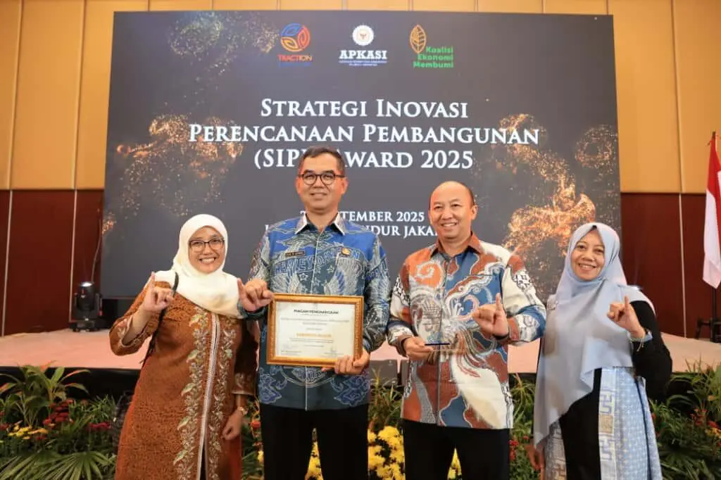 Kabupaten Bogor Raih SIPP Awards 2025 Atas Perencanaan Berkelanjutan