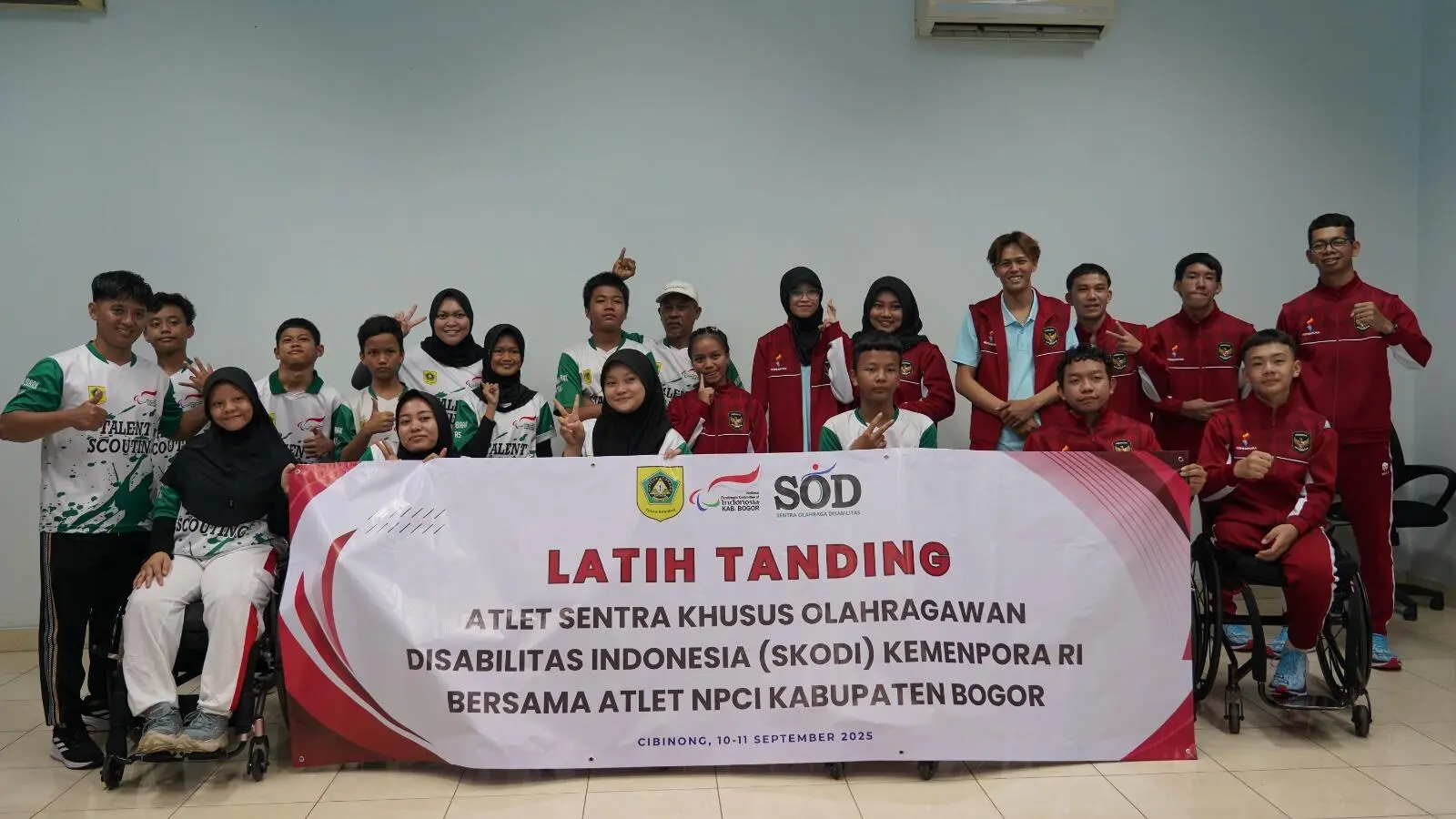 Latih Tanding SOD Bogor dan SKODI Jadi Ajang Pembelajaran Atlet Disabilitas