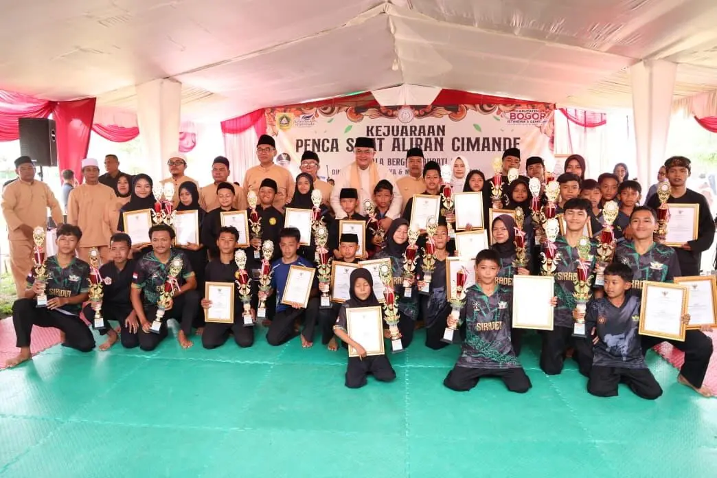 Festival Pencak Silat Cimande 2025 Meriah, 246 Peserta Perebutkan Piala Bupati Bogor