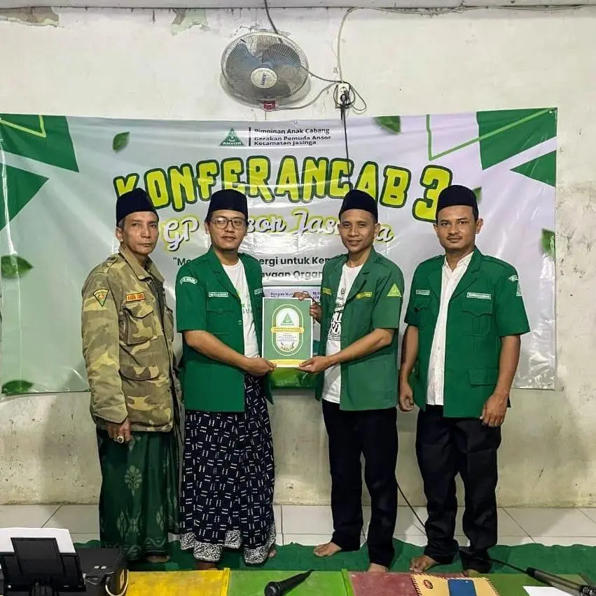 Agung Fadillah Terpilih Jadi Ketua Baru GP Ansor Jasinga pada Konferancab III