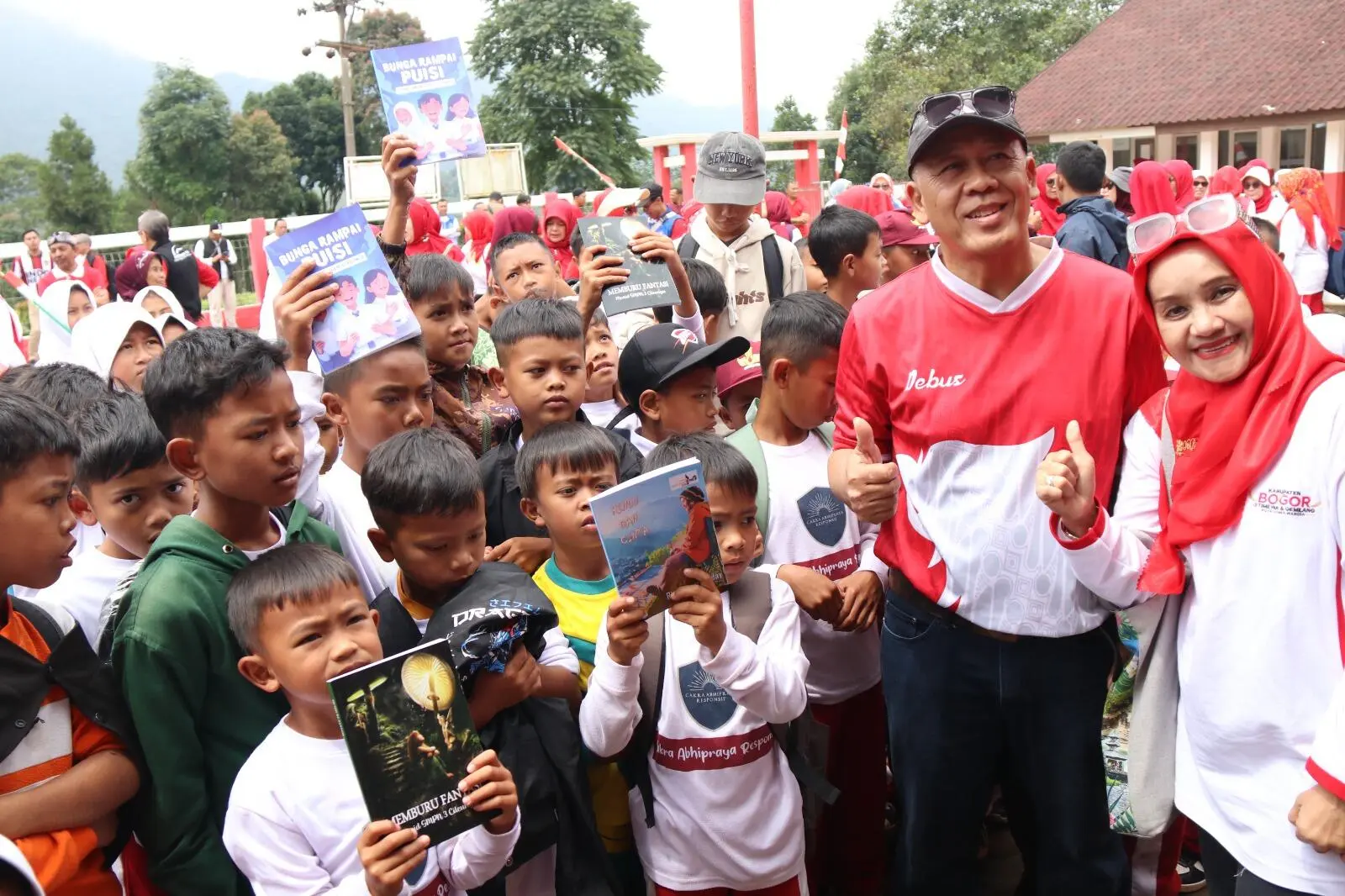 MKKS SMPN Kabupaten Bogor Tebar Inspirasi Lewat Ekspedisi Merah Putih