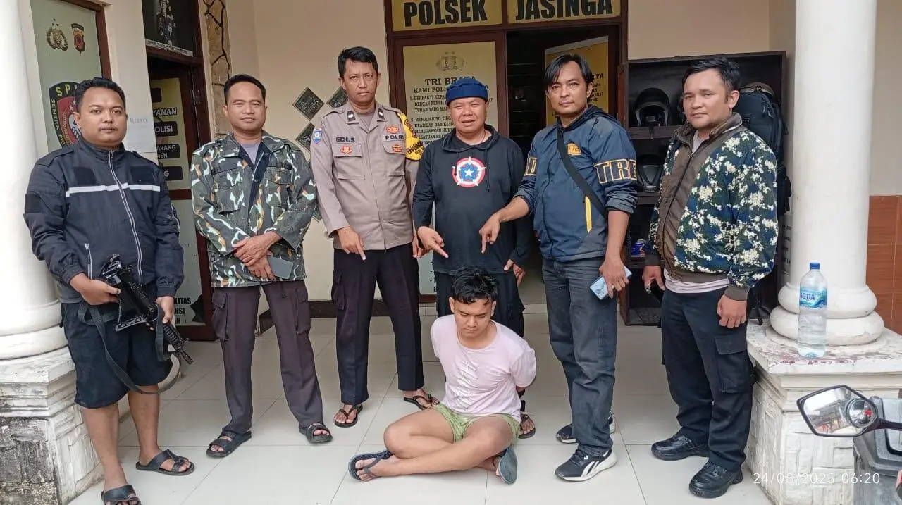 Buronan Curas di Bogor Ditangkap Polisi Saat Bersembunyi di Lemari Dapur