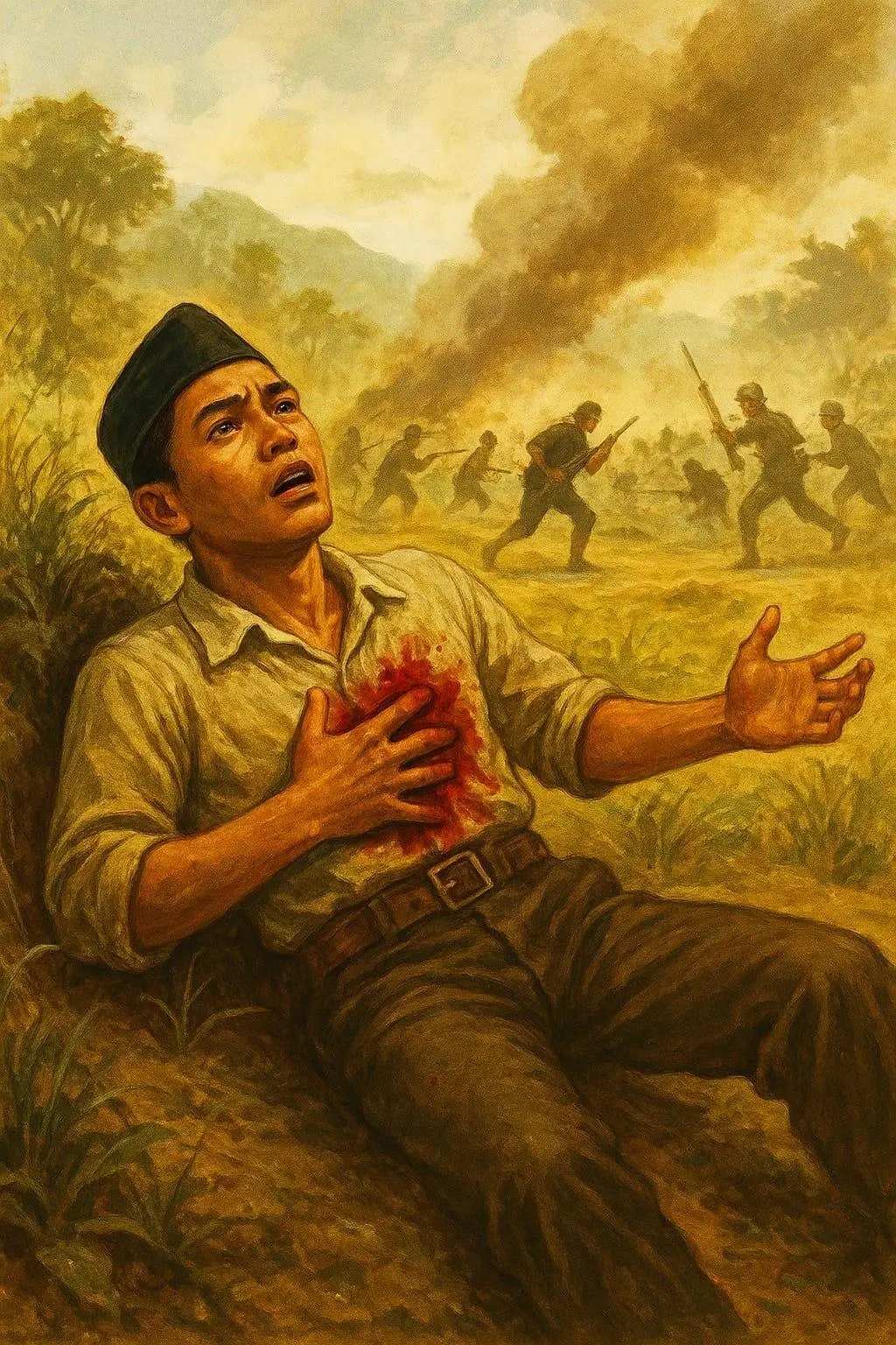 Pahlawan Muda Gugur di Pertempuran Telukpinang Ciawi, Namanya Masih Misteri