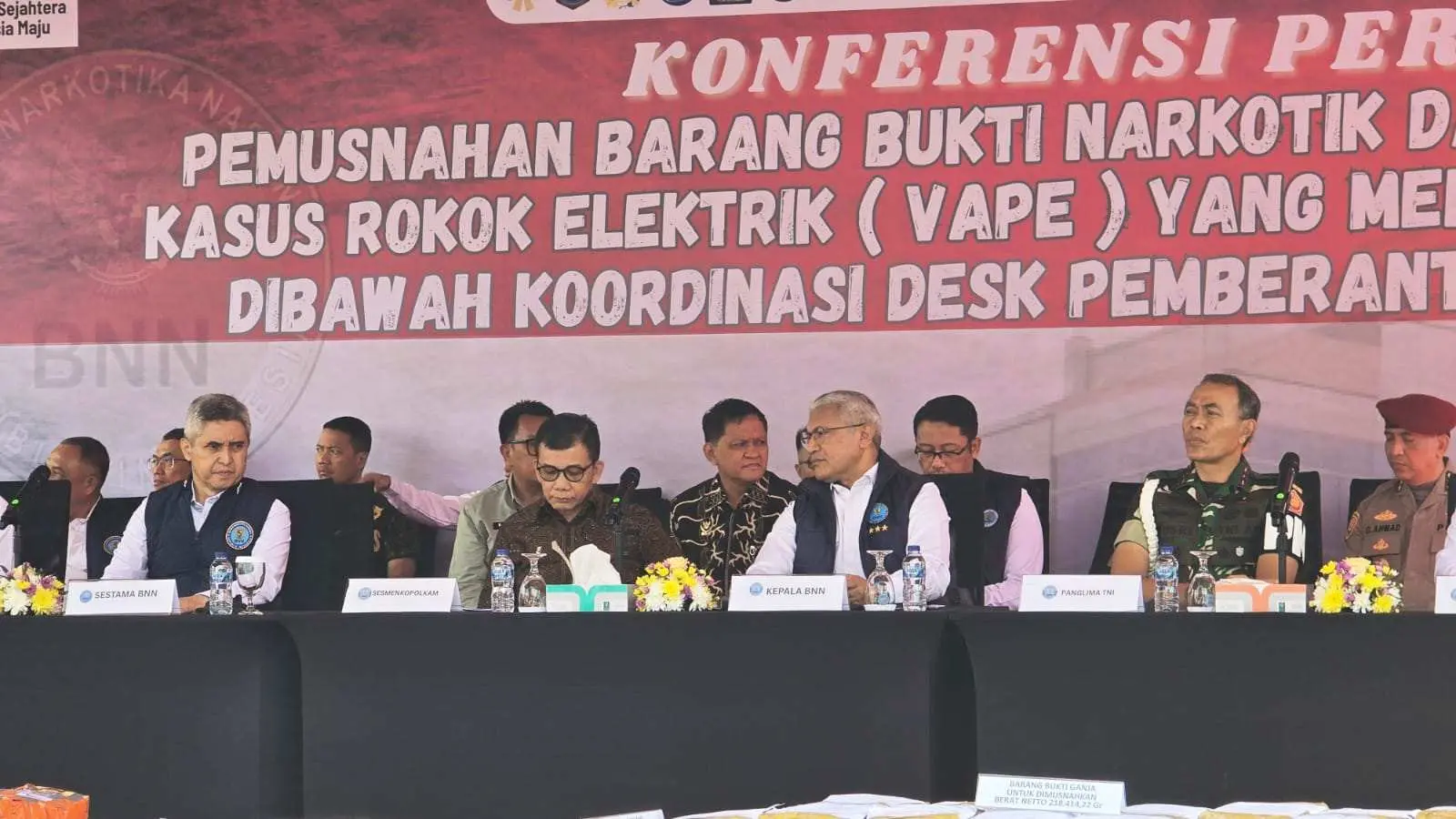 Menko Polkam: Negara Tidak Akan Berkompromi dengan Sindikat Narkoba