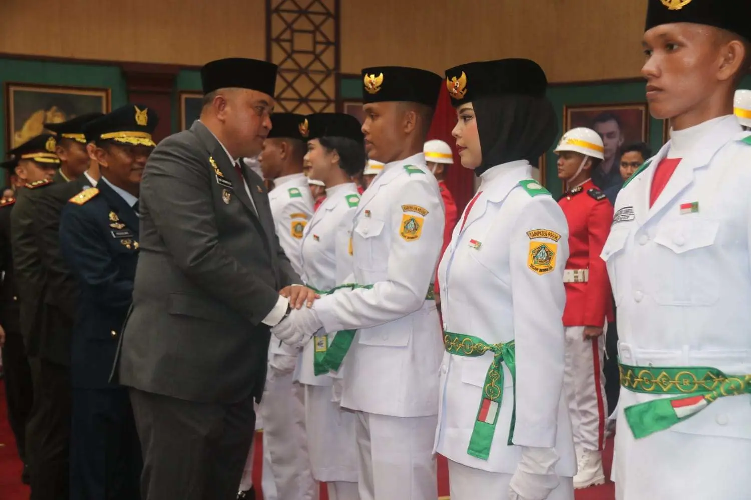 60 Putra Putri Terbaik Kabupaten Bogor Resmi Jadi Paskibraka 2025