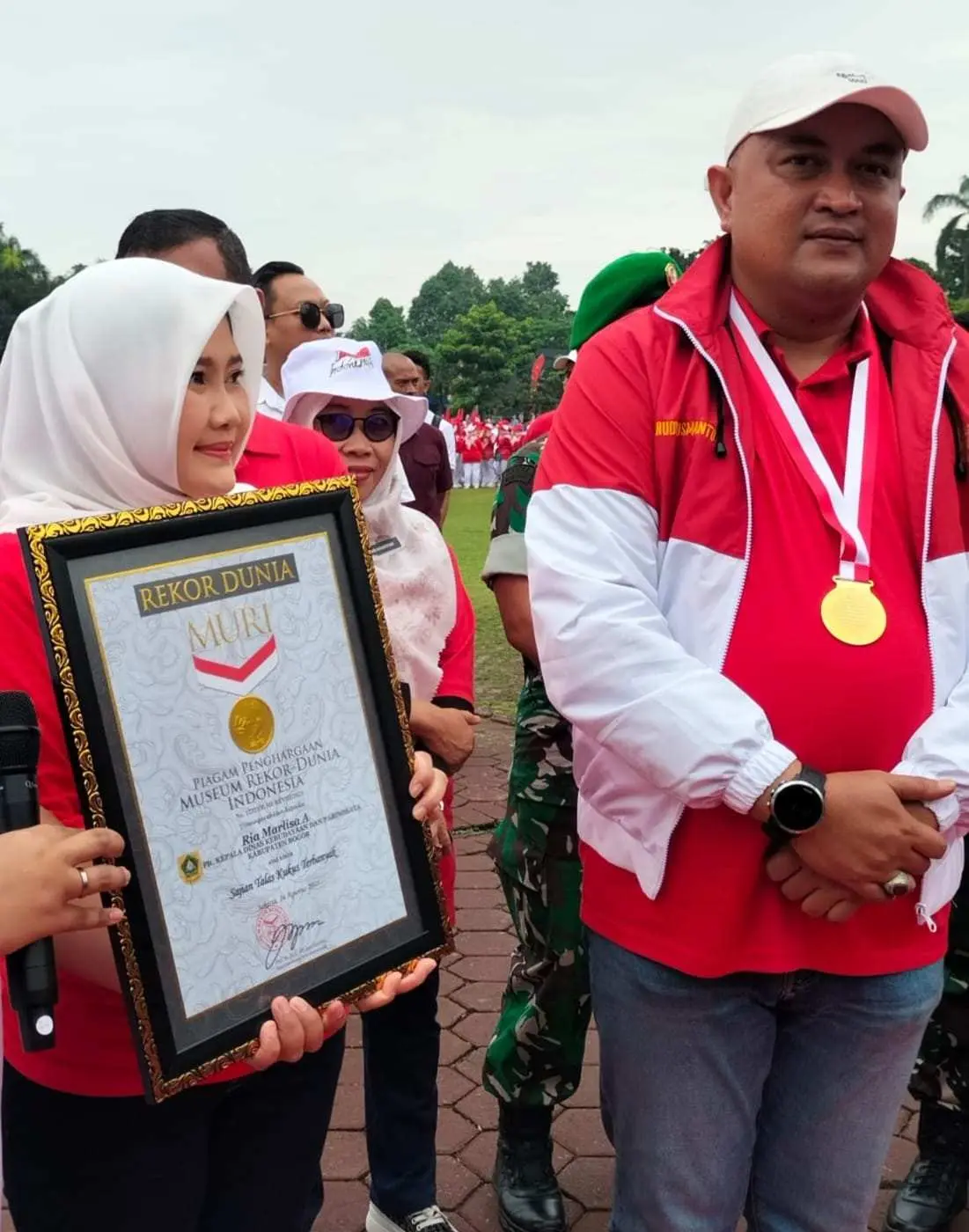 Warisan Budaya Bogor Diakui MURI di Tengah Semarak Kirab Merah Putih