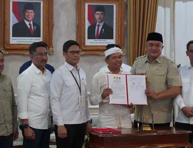 Bupati Bogor Teken MoU Penanganan Banjir, Pemkab Kini Bisa Normalisasi Sungai dengan APBD
