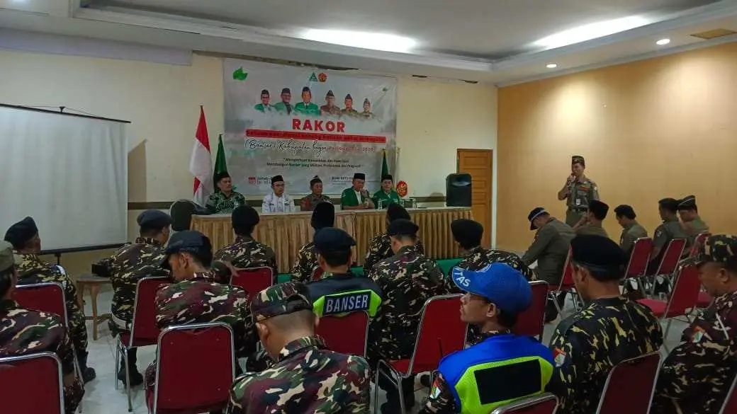 Banser Kabupaten Bogor Gelar Rakorcab, Perkuat Soliditas dan Rencana Strategis