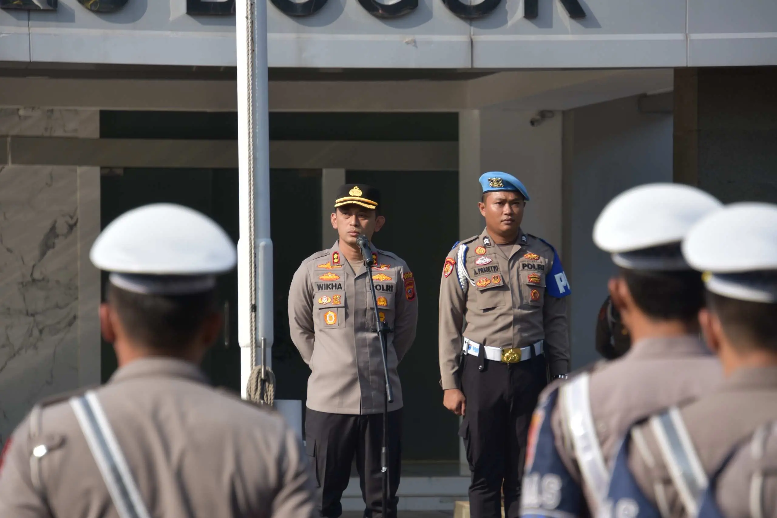 Kapolres Bogor Apresiasi Respon Cepat Personel Saat Evakuasi Pesawat Jatuh di Ciampea