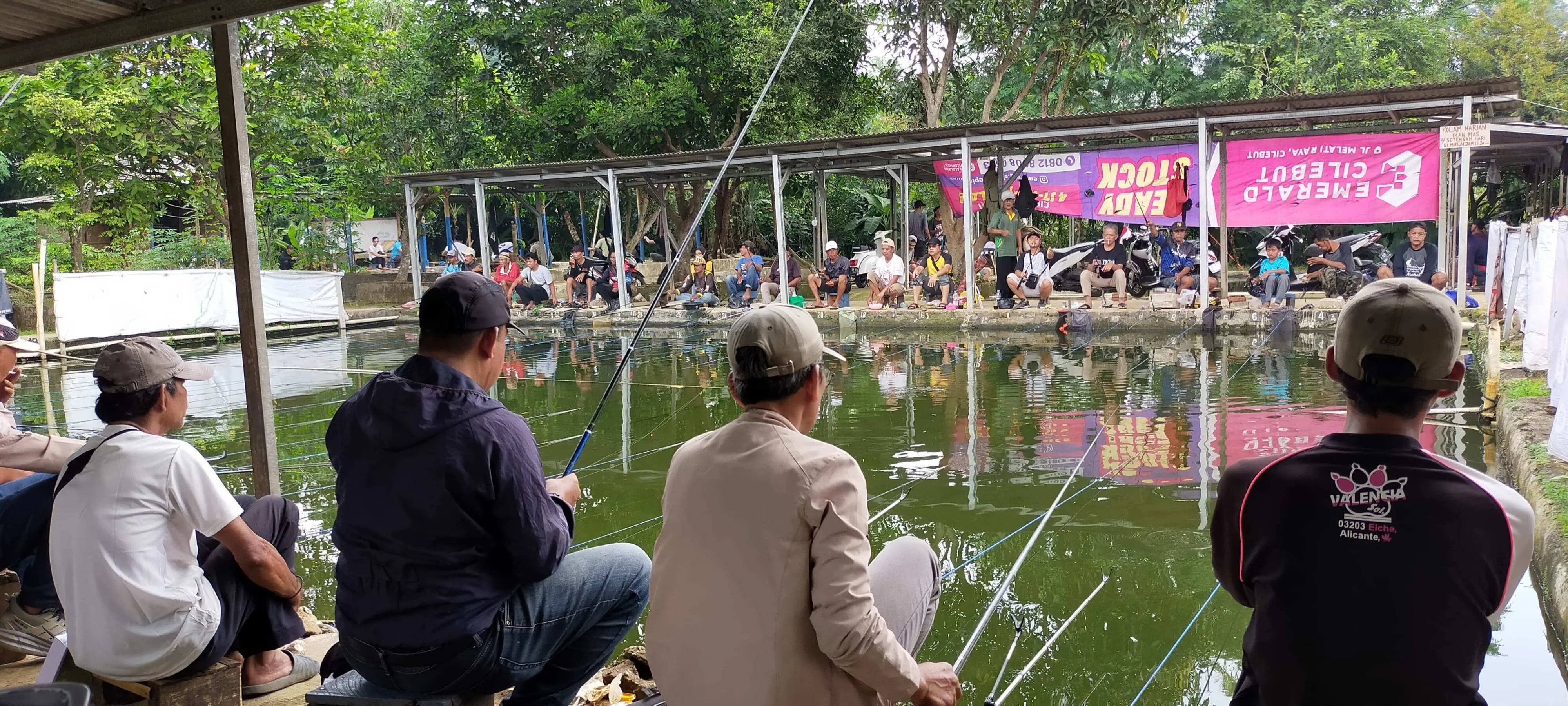Pemancingan Kang Ai Pamoyanan Bogor Gelar Lomba Mancing Bareng Menyambut HUT RI Ke-80