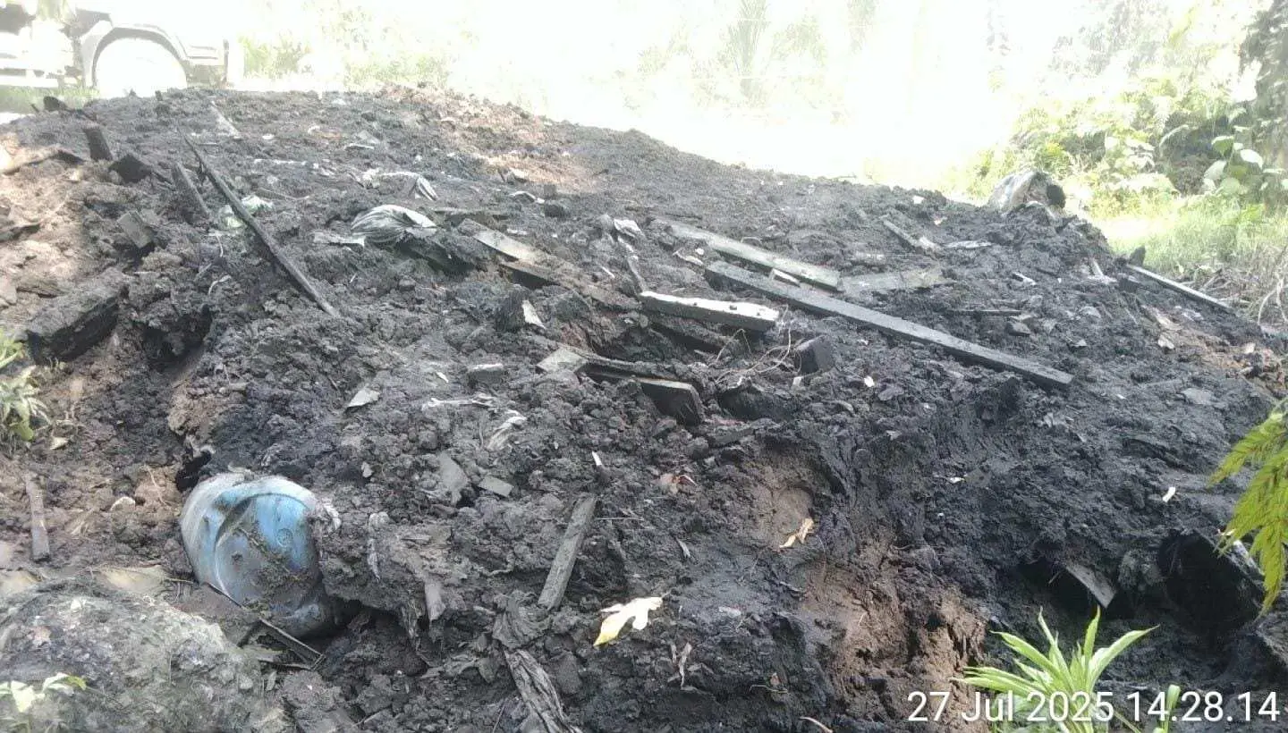 Warga Rengasjajar Resah, Dugaan Limbah B3 Cemari Perkebunan Sawit