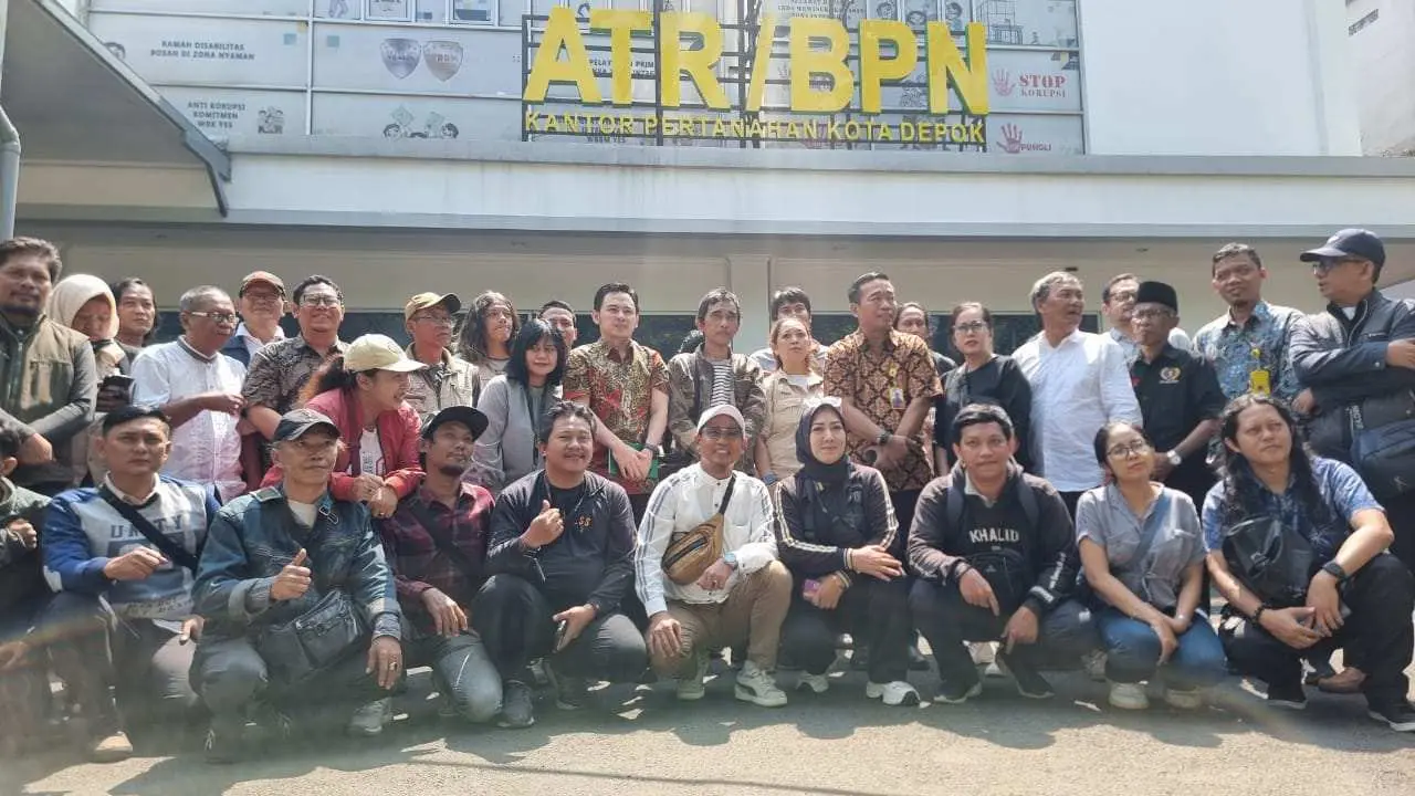 Bangun Kepercayaan Publik, BPN Depok Gandeng Media Lewat Dialog Terbuka