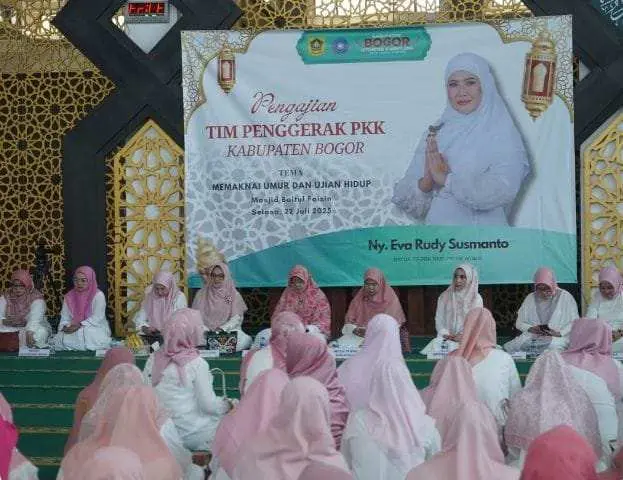 TP PKK Bogor Perkuat Spiritualitas Kader Lewat Pengajian Rutin