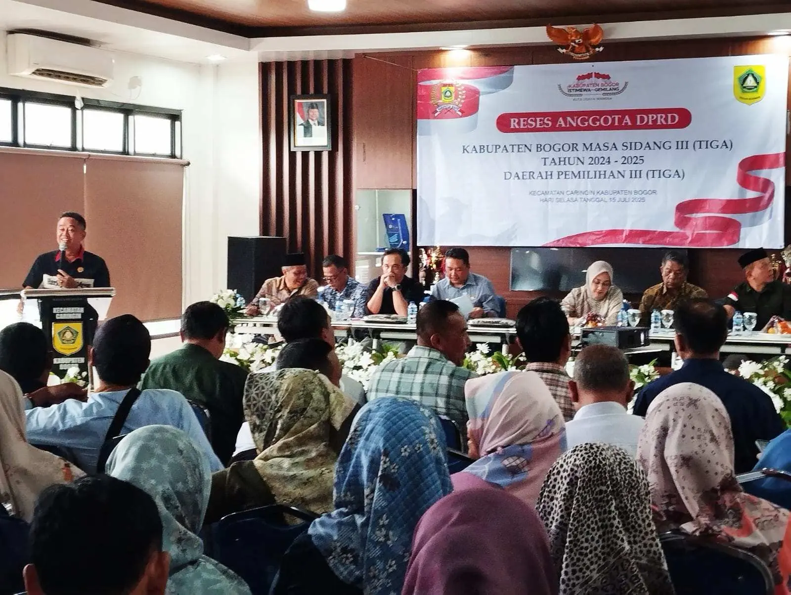 Reses Dewan Dapil III Di Caringin Diwarnai Curhat, Kades Mengaku 12 Tahun Usulan Belum Kunjung Direalisasi