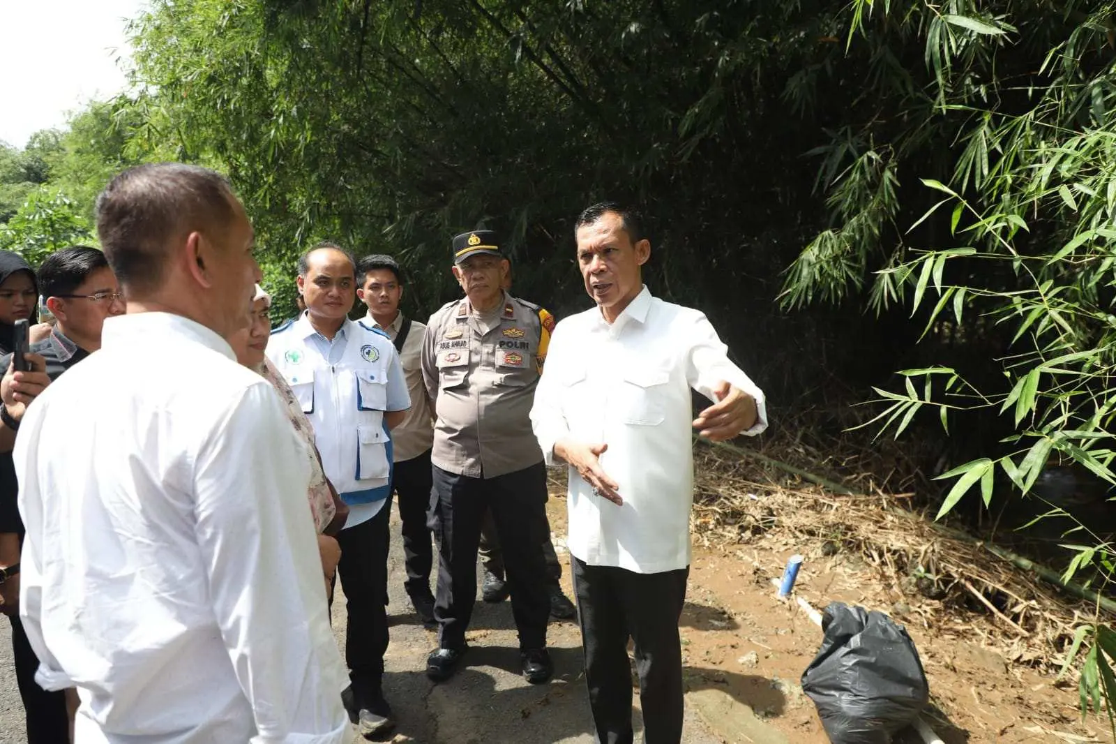 Jaro Ade Tinjau Lokasi Banjir di Jonggol dan Cileungsi, Pemkab Bogor Dorong Normalisasi Sungai