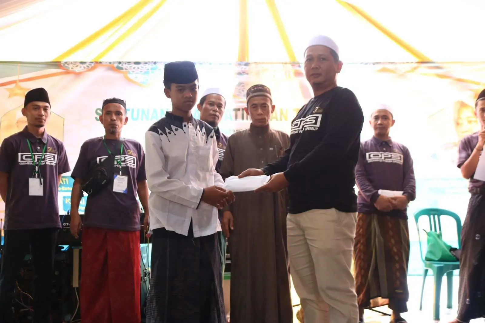 OPS Gelar Santunan Anak Yatim dan Jompo Sambut Tahun Baru Islam di Nanggung