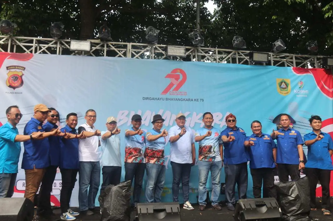 Peringati Hari Bhayangkara ke-79, Polres Bogor Gelar Lomba Mancing Bareng Warga
