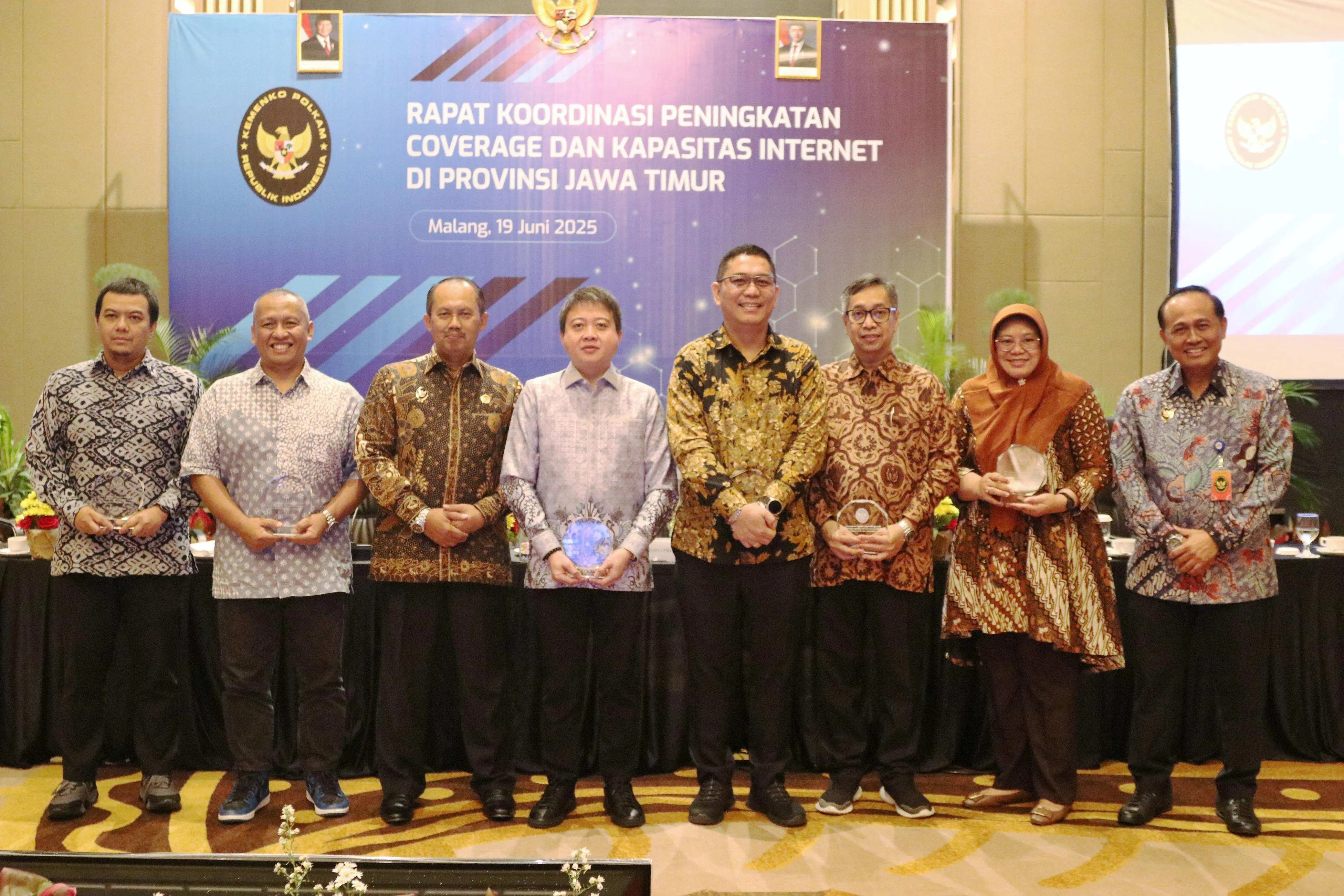 Kemenko Polkam Soroti Ketimpangan Digital di Jawa Timur, 43 Dusun Masih Blank Spot