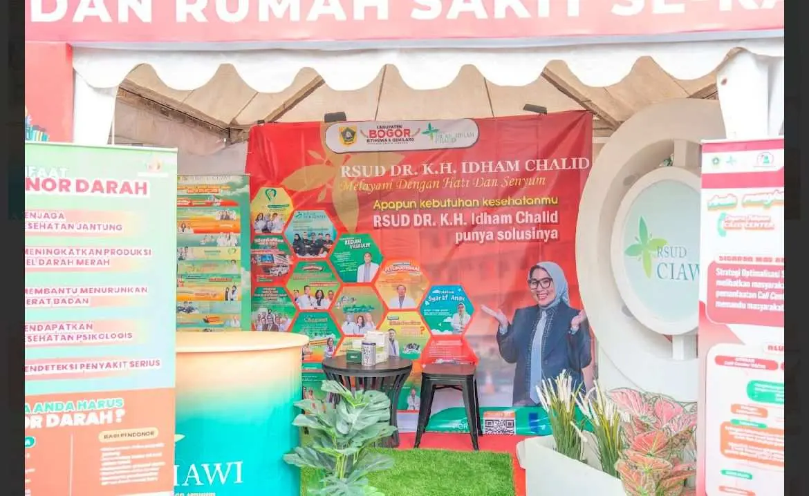 RSUD Idham Chalid Hadirkan Layanan Kesehatan Gratis di Kabogorfest, Ribuan Warga Antusias