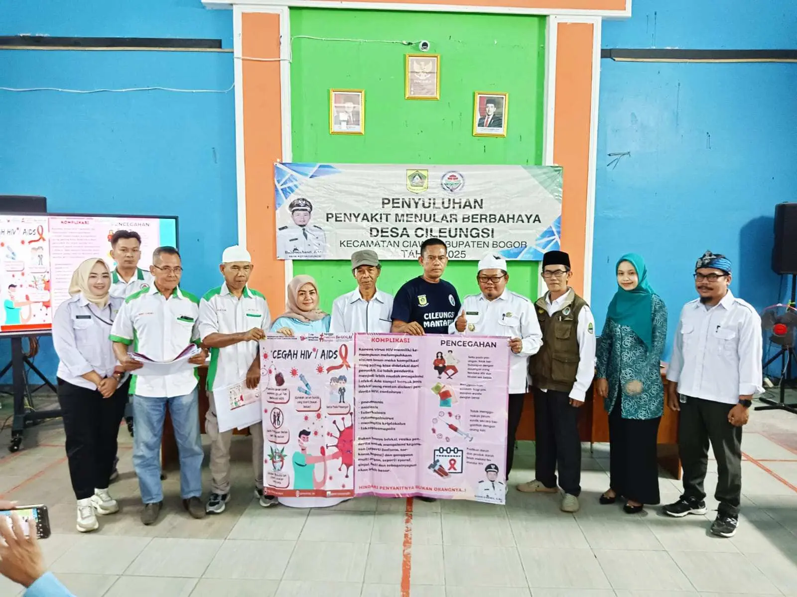 Kasus HIV/AIDS Menyebar Ke Pelosok, Pemdes Cileungsi Cegah Penularan Melalui Deteksi Dini