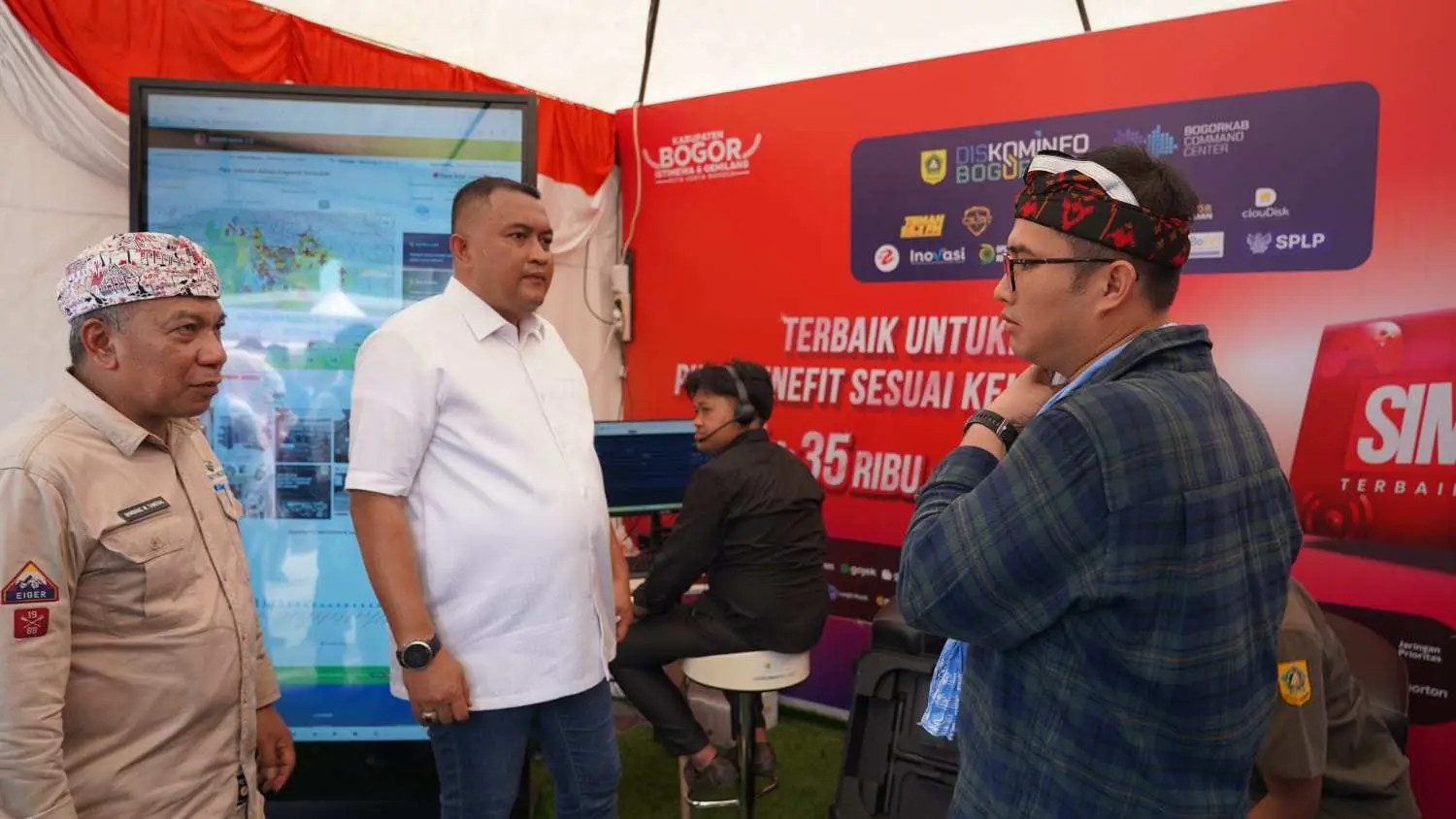 Diskominfo Kabupaten Bogor Hadir di Kabogorfest 2025, Hadirkan Layanan Publik Digital dan Wifi Gratis