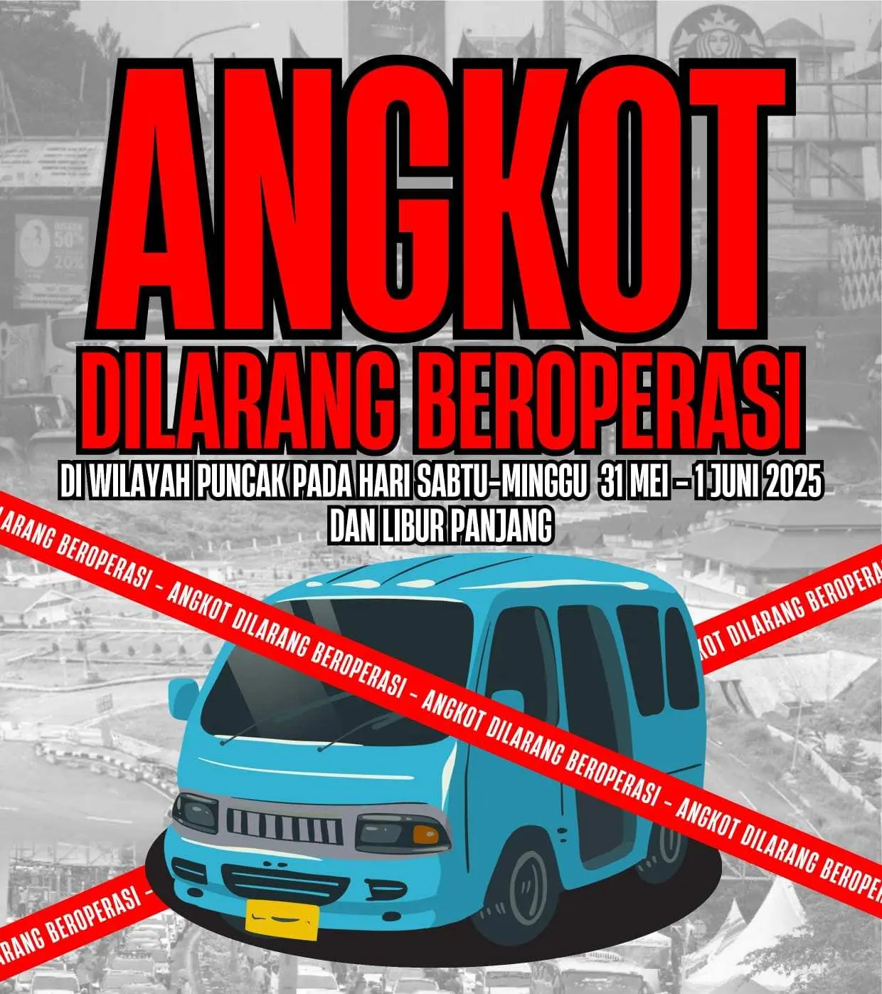 Stop Operasi Angkot di Jalur Kawasan Puncak,  Kebijakan KDM Ciderai Hati Rakyat Kecil