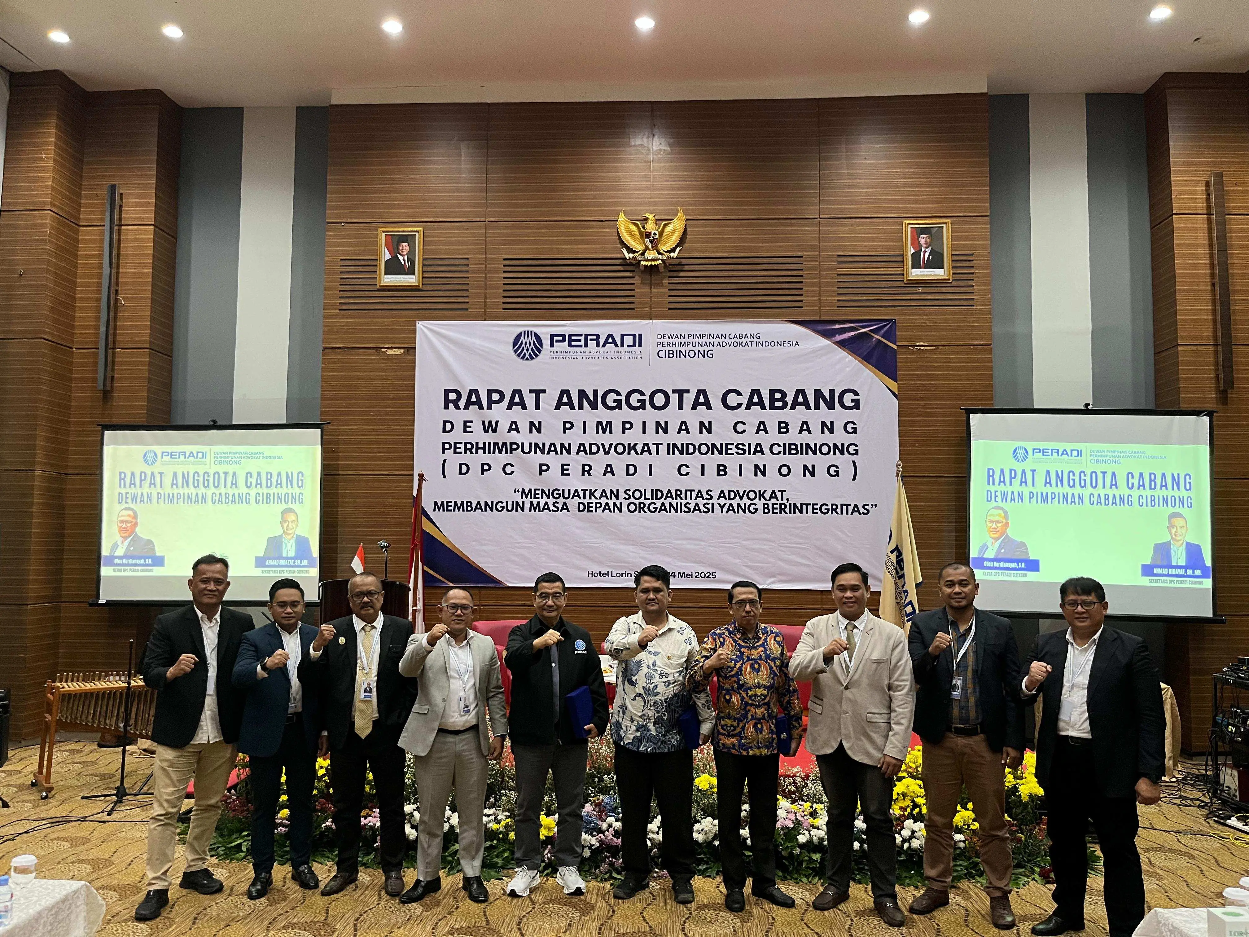 DPC Peradi Cibinong Gelar Rapat Anggota Kuatkan Solidaritas Advokad dan Organisasi