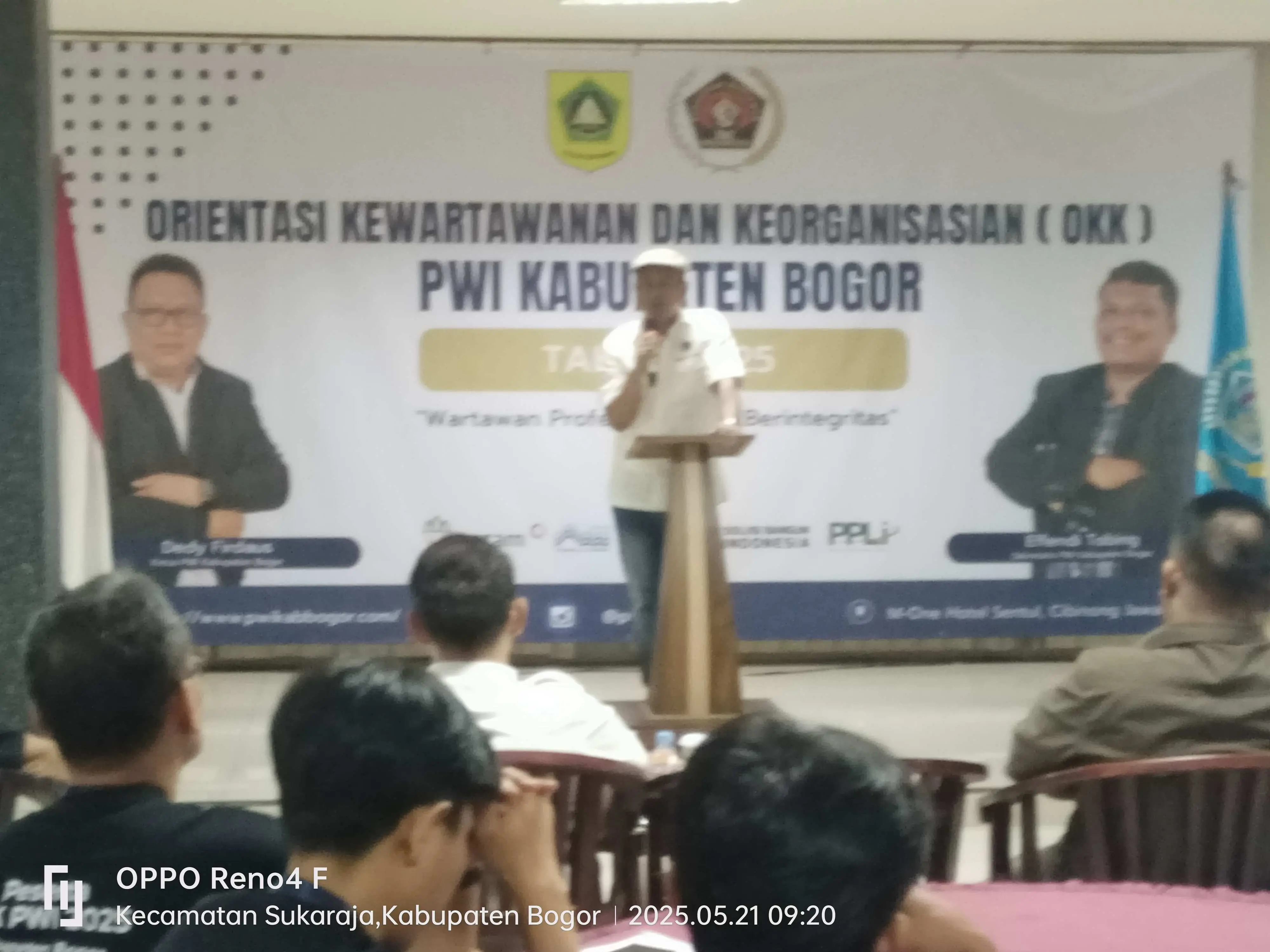 OKK PWI Kabupaten Bogor 2025 Diikuti 49 Peserta Dari Berbagai Wilayah