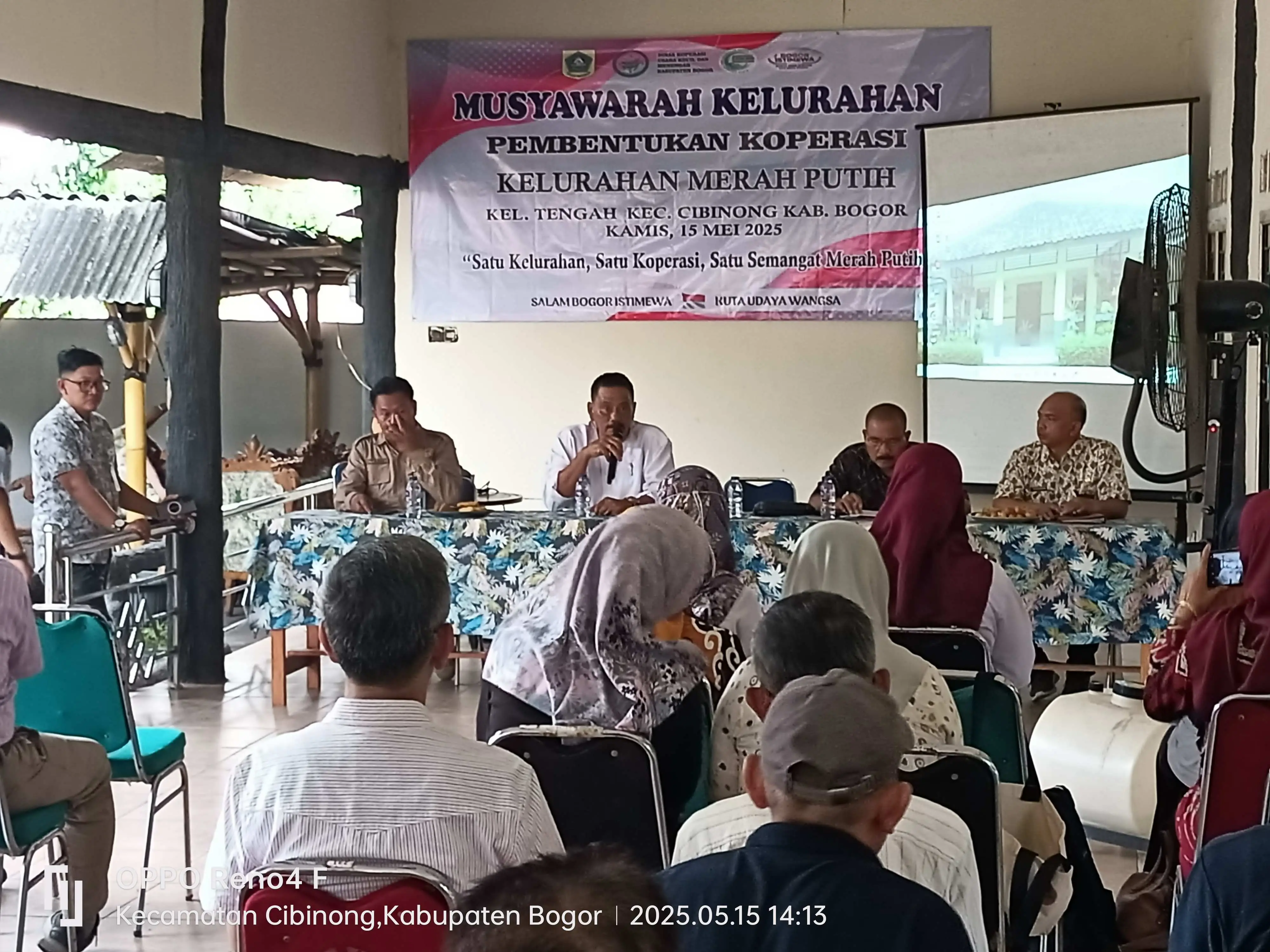 Koperasi Merah Putih Terbentuk, Lurah Tengah Awan Sundawan Berharap Jadi Tonggak Sejarah Kekuatan Ekonomi Masyarakat